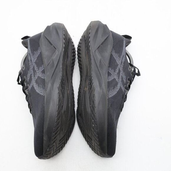 Asics Novablast 5 Men's 9.5 Athletic Running Black Carrier Grey Sneaker 1011B974 - Picture 8 of 9